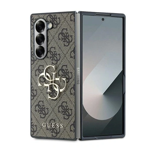 Kup Etui Guess GUHCZFD64GMGBR Samsung Galaxy Z Fold6 Leather 4G Metal Logo brązowy - GUE3442 - {ean13} - Sklep Home Screen