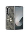 Etui Guess GUHCZFD64GMGBR Samsung Galaxy Z Fold6 Leather 4G Metal Logo brązowy - Galaxy Z Fold 6 - Guess