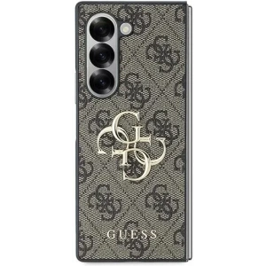 Kup Etui Guess GUHCZFD64GMGBR Samsung Galaxy Z Fold6 Leather 4G Metal Logo brązowy - GUE3442 - {ean13} - Sklep Home Screen
