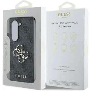 Buy Case Guess GUHCZFD64GMGGR Samsung Galaxy Z Fold6 Leather 4G Metal Logo black - GUE3443 - {ean13} - Home Screen Store Europe