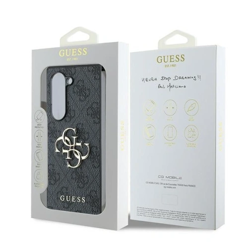 Kup Etui Guess GUHCZFD64GMGGR Samsung Galaxy Z Fold6 Leather 4G Metal Logo czarny - GUE3443 - {ean13} - Sklep Home Screen