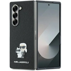 Kup Etui Karl Lagerfeld KLHCZFD6SAPKCNPK Samsung Galaxy Z Fold6 Saffiano Metal Pin czarny - KLD2134 - {ean13} - Sklep Home Screen