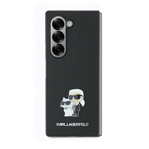 Kup Etui Karl Lagerfeld KLHCZFD6SAPKCNPK Samsung Galaxy Z Fold6 Saffiano Metal Pin czarny - KLD2134 - {ean13} - Sklep Home Screen