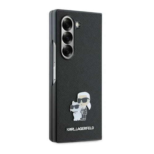 Kup Etui Karl Lagerfeld KLHCZFD6SAPKCNPK Samsung Galaxy Z Fold6 Saffiano Metal Pin czarny - KLD2134 - {ean13} - Sklep Home Screen