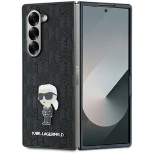 Buy Case Karl Lagerfeld KLHCZFD6SAPKINPKK Samsung Galaxy Z Fold6 Saffiano Ikonik Pin black - KLD2135 - {ean13} - Home Screen Store Europe
