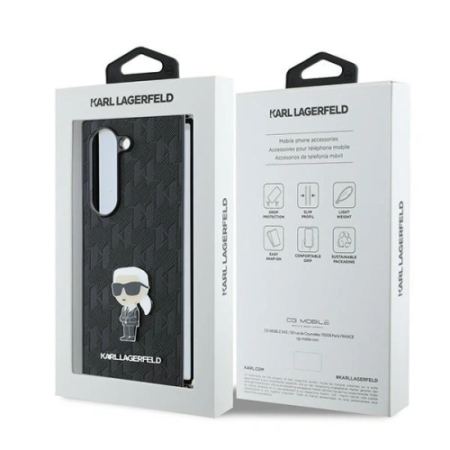 Kup Etui Karl Lagerfeld KLHCZFD6SAPKINPKK Samsung Galaxy Z Fold6 Saffiano Ikonik Pin fekete - KLD2135 - {ean13} - Sklep Home Screen