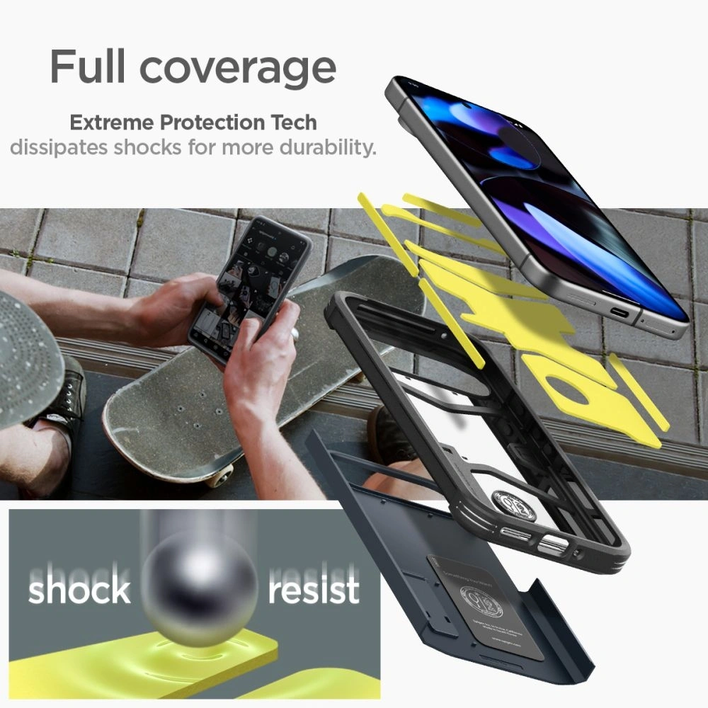 Etui Spigen Tough Armor Google Pixel 9 / 9 Pro Metal Slate - Pixel 9 Pro - Spigen