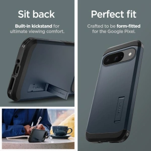 Kup Etui Spigen Tough Armor Google Pixel 9 / 9 Pro Metal Slate - SPN3508 - {ean13} - Sklep Home Screen