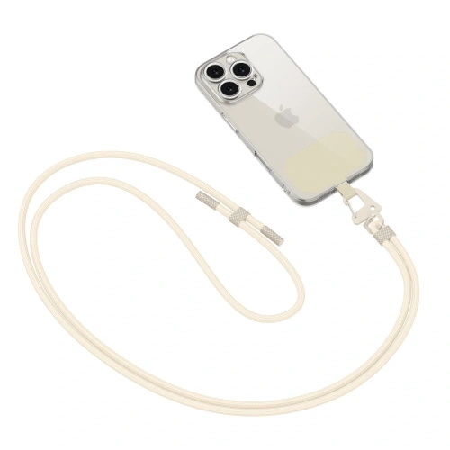 Kup Telefonszíj Tech-Protect C5s Rope Crossbody Strap Cosmic Latte - THP3030 - {ean13} - Sklep Home Screen