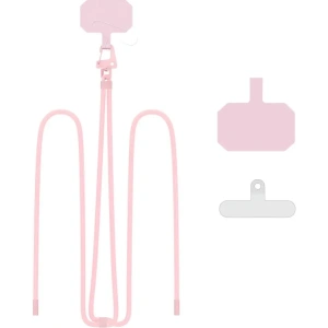 Kup Smycz do telefonu Tech-Protect C5s Rope Crossbody Strap Baby Pink - THP3031 - {ean13} - Sklep Home Screen