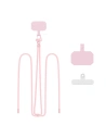 Telefonhoz való pánt Tech-Protect C5s Rope Crossbody Strap Baby Pink - Pántok - Tech-Protect