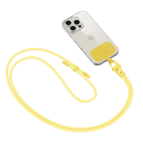 Kup Smycz do telefonu Tech-Protect C5s Rope Crossbody Strap Lemon - THP3033 - {ean13} - Sklep Home Screen