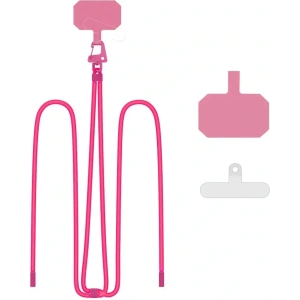 Kup Smycz do telefonu Tech-Protect C5s Rope Crossbody Strap Neon Pink - THP3035 - {ean13} - Sklep Home Screen