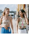 Buy Phone strap Tech-Protect C5s Rope Crossbody Strap Neon Pink - THP3035 - {ean13} - Home Screen Store Europe