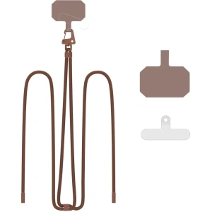 Kup Smycz do telefonu Tech-Protect C5s Rope Crossbody Strap Chocolate Brown - THP3036 - {ean13} - Sklep Home Screen