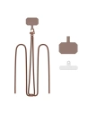 Telefonszíj Tech-Protect C5s Rope Crossbody Strap Chocolate Brown - Szíjak - Tech-Protect