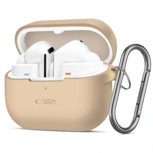 Kup Etui Tech-Protect silikonový háček Samsung Galaxy Buds 3 / 3 Pro Cafe Latte - THP3038 - {ean13} - Sklep Home Screen