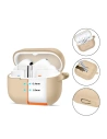 Buy Case Tech-Protect Silicone Hook Samsung Galaxy Buds 3 / 3 Pro Cafe Latte - THP3038 - {ean13} - Home Screen Store Europe