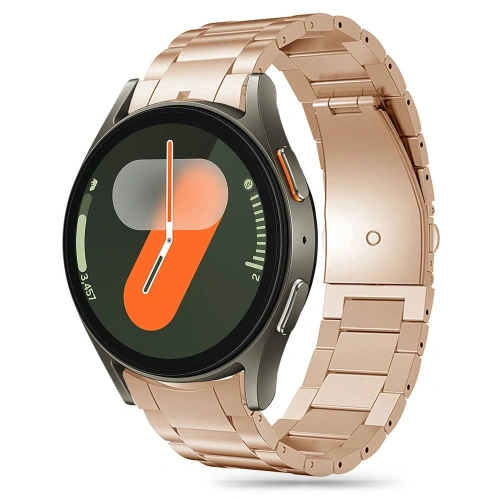 Kup Pánt Tech-Protect Rozsdamentes Samsung Galaxy Watch 4 / 5 / 5 Pro / 6 / 7 / FE Blush Gold - THP3043 - {ean13} - Sklep Home Screen