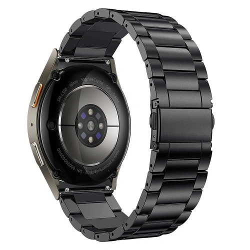 Kup Pánt Tech-Protect Rozsdamentes Samsung Galaxy Watch 4 / 5 / 5 Pro / 6 / 7 / FE Fekete - THP3044 - {ean13} - Sklep Home Screen