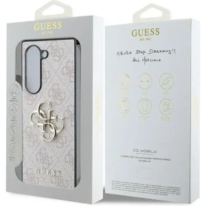 Kup Etui Guess GUHCZFD64GMGPI Samsung Galaxy Z Fold6 Leather 4G Metal Logo różowy - GUE3444 - {ean13} - Sklep Home Screen