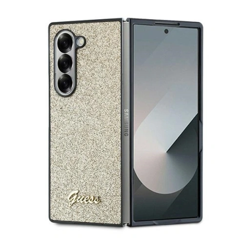 Kup Etui Guess GUHCZFD6HGGSHD Samsung Galaxy Z Fold6 4G Glitter Script arany - GUE3447 - {ean13} - Sklep Home Screen
