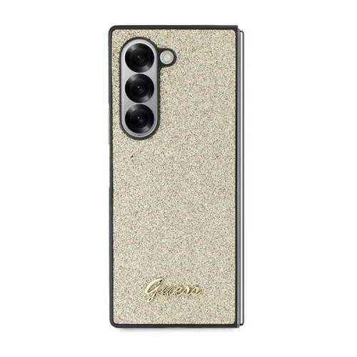 Kup Etui Guess GUHCZFD6HGGSHD Samsung Galaxy Z Fold6 4G Glitter Script arany - GUE3447 - {ean13} - Sklep Home Screen