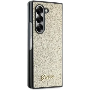 Kup Etui Guess GUHCZFD6HGGSHD Samsung Galaxy Z Fold6 4G Glitter Script złoty - GUE3447 - {ean13} - Sklep Home Screen