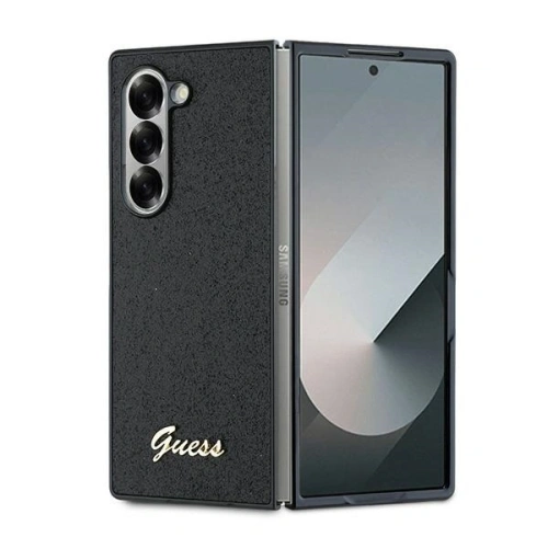Buy Case Guess GUHCZFD6HGGSHK Samsung Galaxy Z Fold6 4G Glitter Script black - GUE3448 - {ean13} - Home Screen Store Europe