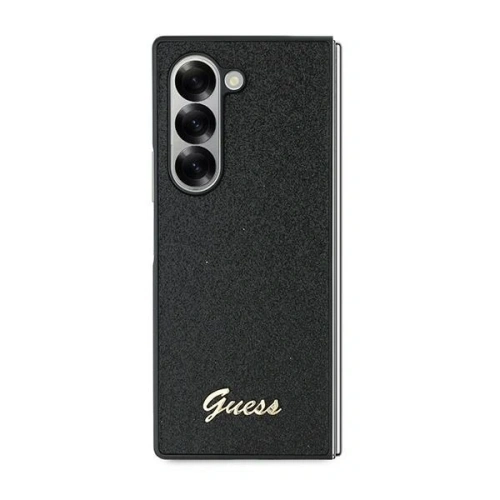 Buy Case Guess GUHCZFD6HGGSHK Samsung Galaxy Z Fold6 4G Glitter Script black - GUE3448 - {ean13} - Home Screen Store Europe