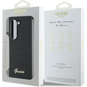 Kup Etui Guess GUHCZFD6HGGSHK Samsung Galaxy Z Fold6 4G Glitter Script czarny - GUE3448 - {ean13} - Sklep Home Screen