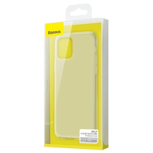 Kup Etui silikonowe Baseus Jelly Liquid Silica Gel Case do iPhone 11 Pro 5,8 (białe) - BSU874WHT - {ean13} - Sklep Home Screen