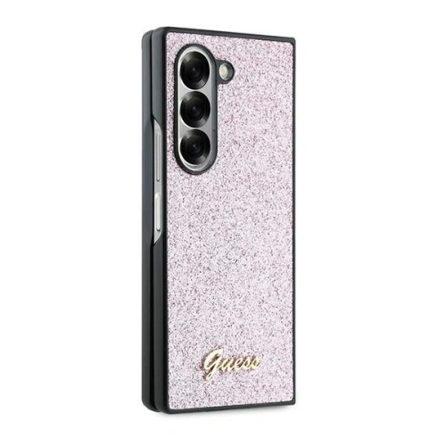 Kup Etui Guess GUHCZFD6HGGSHP Samsung Galaxy Z Fold6 hardcase 4G Glitter Script růžový - GUE3449 - {ean13} - Sklep Home Screen