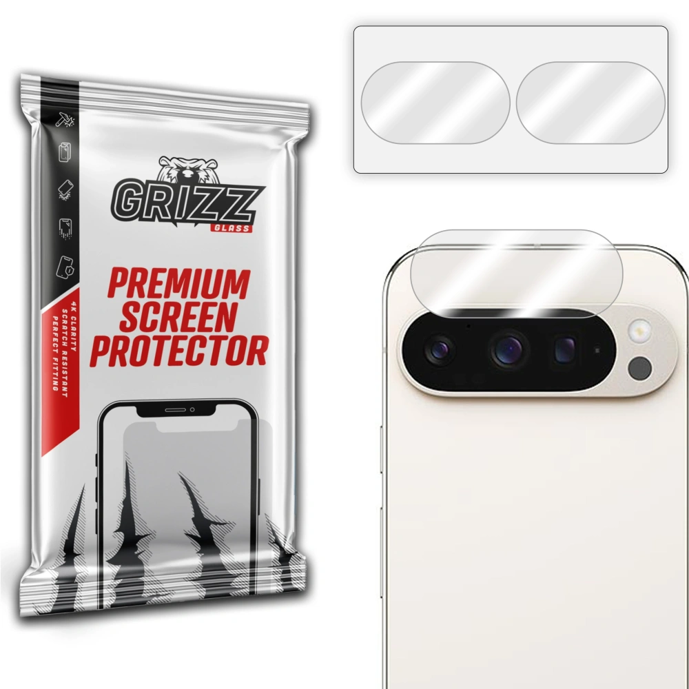 Szkło na aparat GrizzGlass HybridGlass Camera do Google Pixel 9 Pro - Pixel 9 Pro - GrizzGlass