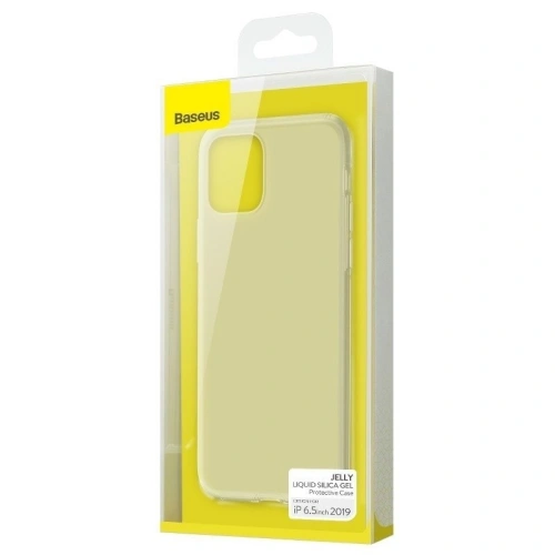 Kup Etui silikonowe Baseus Jelly Liquid Silica Gel Case do iPhone 11 Pro 6,5 (białe) - BSU877WHT - {ean13} - Sklep Home Screen