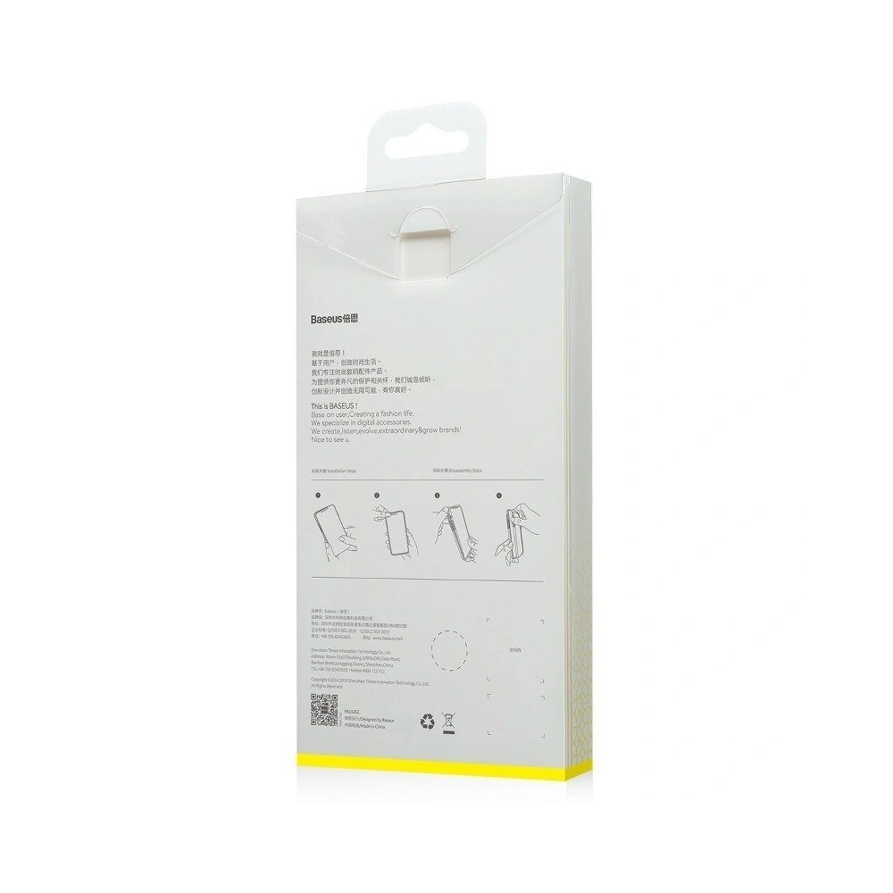 Etui silikonowe Baseus Jelly Liquid Silica Gel Case do iPhone 11 Pro 6,5 (białe)