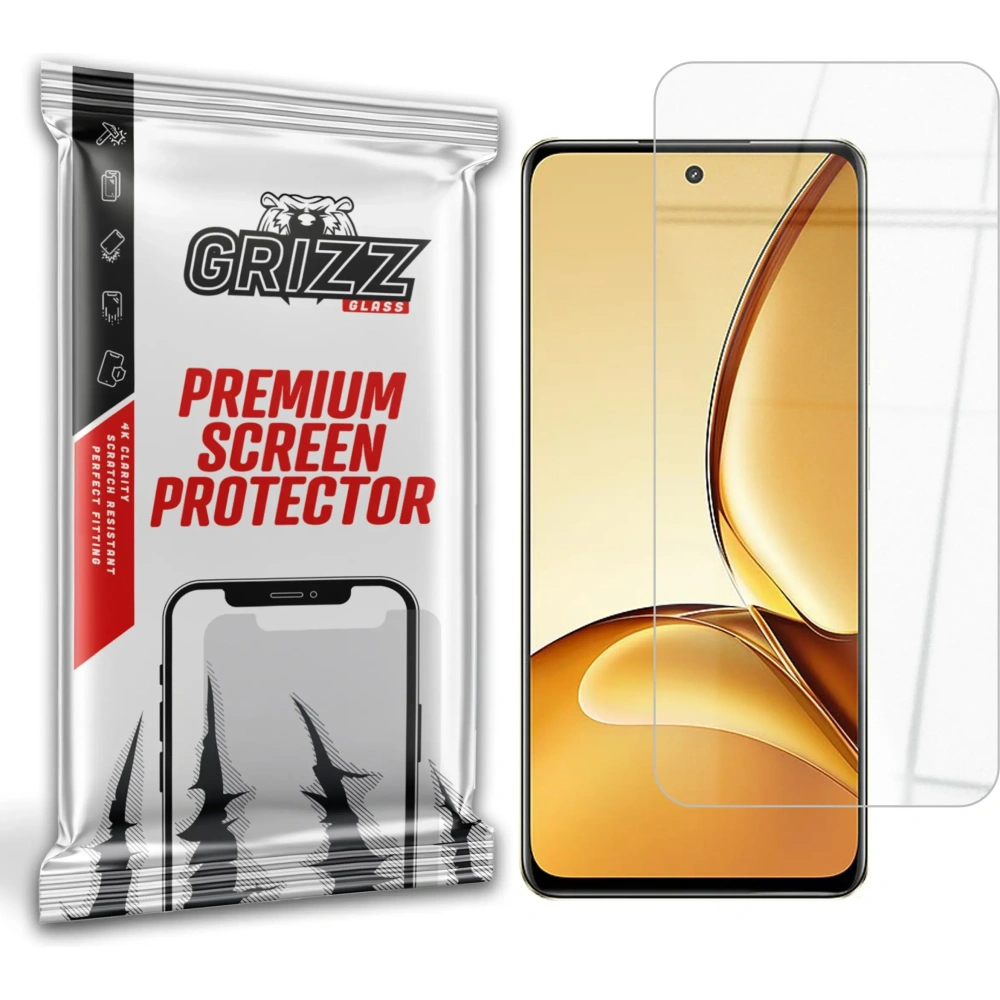 Szkło hybrydowe GrizzGlass HybridGlass do Realme C63 5G - realme Seria C - GrizzGlass