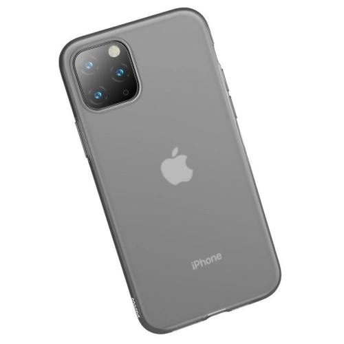 Kup Husă din silicon Baseus Jelly Liquid Silica Gel pentru iPhone 11 Pro 6,5 (negru) - BSU878BLK - {ean13} - Sklep Home Screen