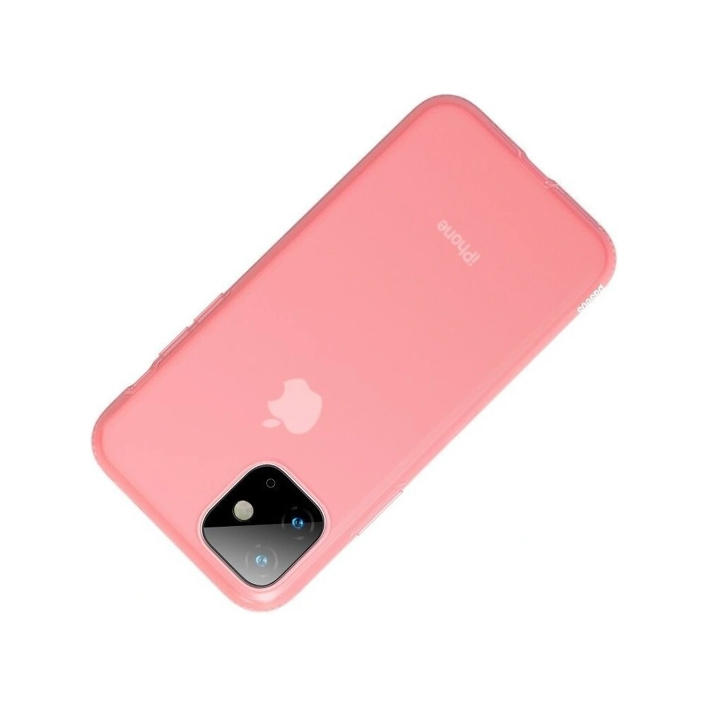 Etui silikonowe Baseus Jelly Liquid Silica Gel Case do iPhone 11 6,1 (czerwone)