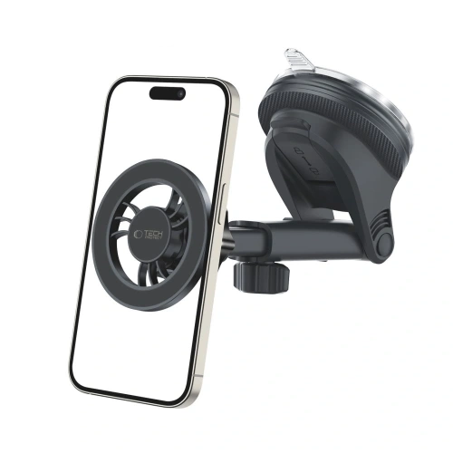 Buy Car mount for grille / windshield / cockpit Tech-Protect N56 Magnetic MagSafe Black - THP3048 - {ean13} - Home Screen Store Europe