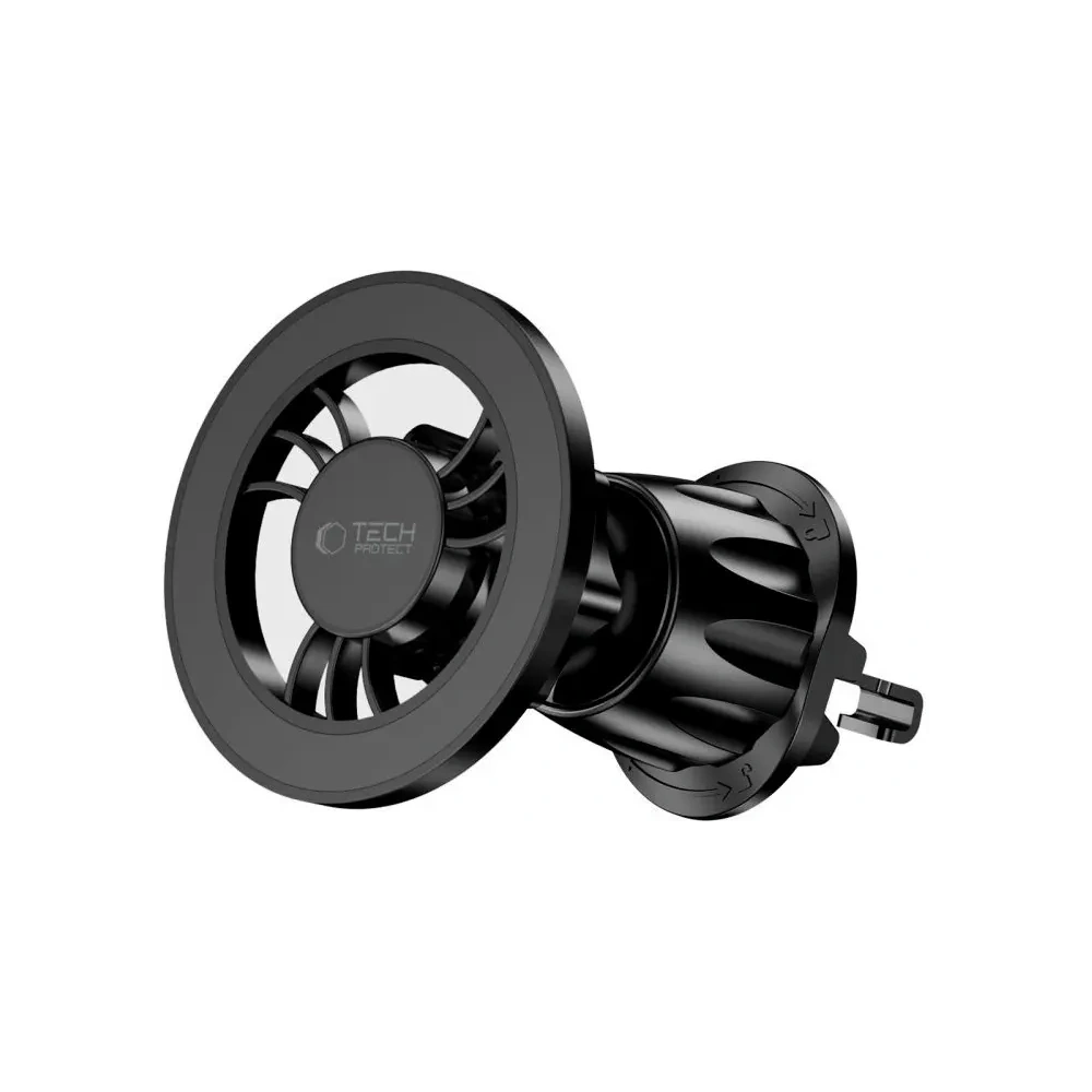 Uchwyt samochodowy do kratki / na szybę / na kokpit Tech-Protect N56 Magnetic MagSafe Dashboard & Vent Car Mount Black - na kokpit / szybę - Tech-Protect