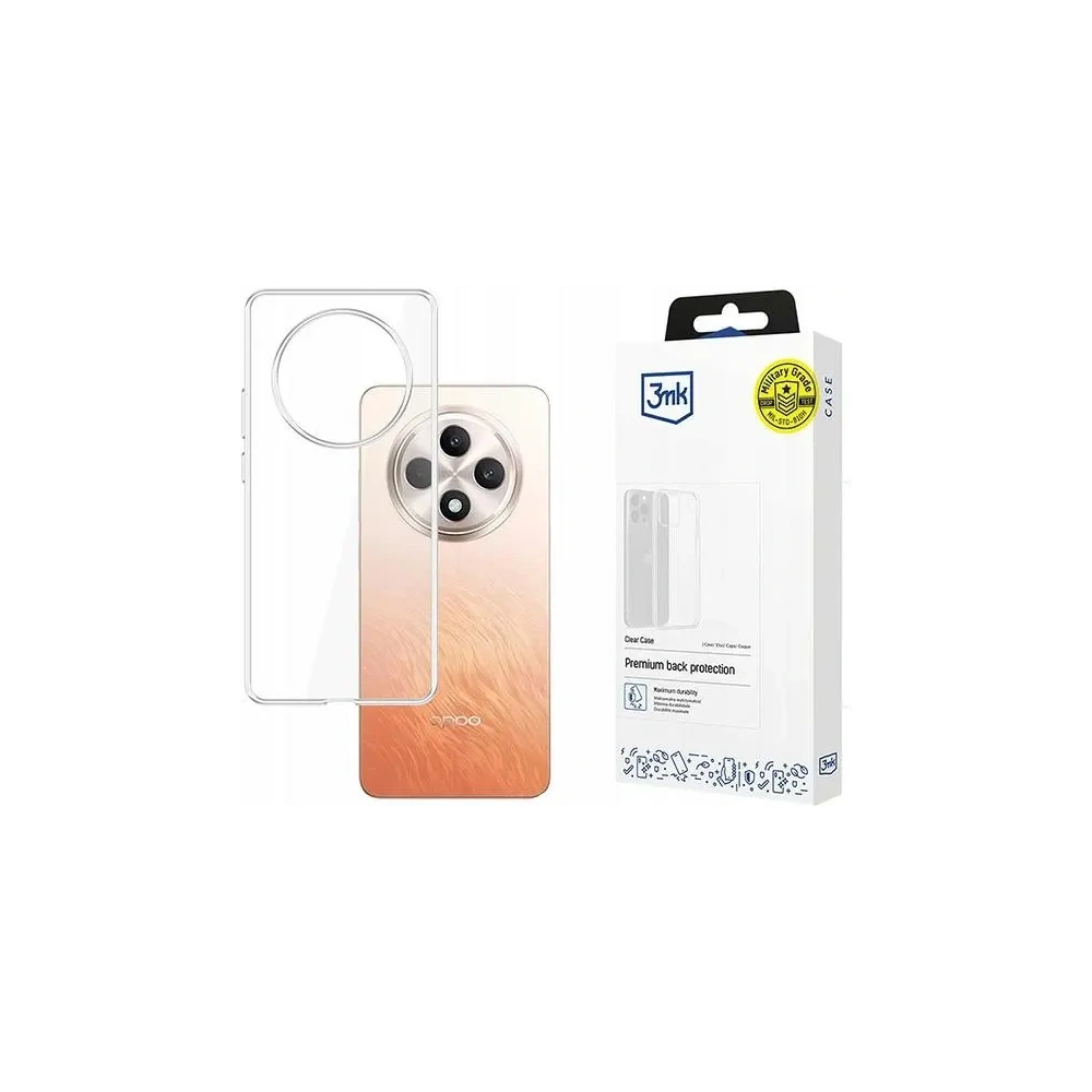 Etui 3MK Clear Case Oppo Reno 12F - Oppo - 3MK