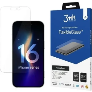 Buy Hybrid glass 3MK FlexibleGlass Apple iPhone 16 Pro Max - 3MK6383 - {ean13} - Home Screen Store Europe