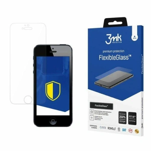 Kup Szkło hybrydowe 3MK FlexibleGlass Apple iPhone 5/5S/SE - 3MK6386 - {ean13} - Sklep Home Screen