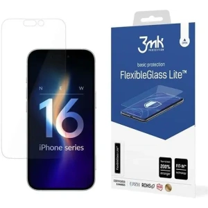 Hybrid glass 3MK FlexibleGlass Lite Apple iPhone 16 Plus - iPhone 16 Plus - 3MK