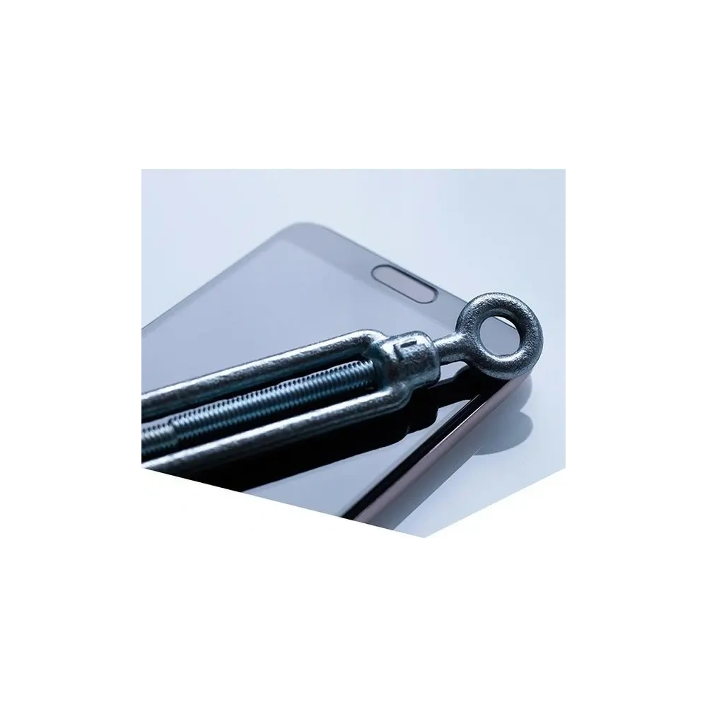 Szkło hybrydowe 3MK FlexibleGlass Max Apple iPhone 16 czarny - iPhone 16 - 3MK