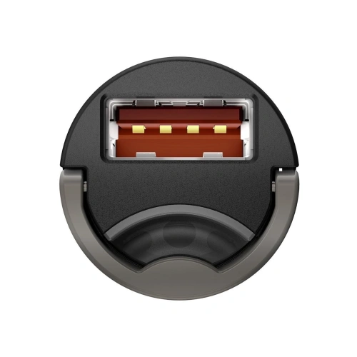 Kup Mini auto nabíječka Baseus Tiny Star, USB, QC 3.0, 30W (šedá) - BSU883GRY - {ean13} - Sklep Home Screen