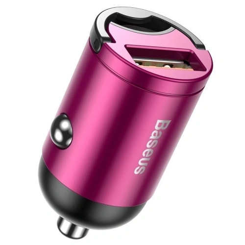 Kup Mini nabíječka do auta Baseus Tiny Star, USB, QC 3.0, 30W (růžová) - BSU884PNK - {ean13} - Sklep Home Screen