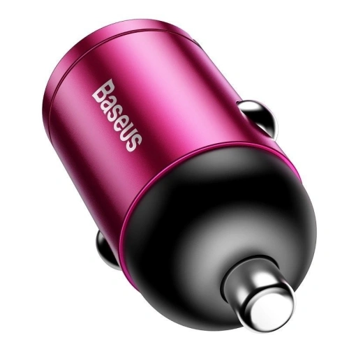 Kup Mini nabíječka do auta Baseus Tiny Star, USB, QC 3.0, 30W (růžová) - BSU884PNK - {ean13} - Sklep Home Screen