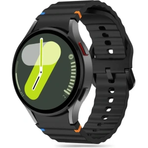 Kup Curea Tech-Protect Silicone Sport Samsung Galaxy Watch 4/5/5 Pro/6/7/FE Negru - THP3050 - {ean13} - Sklep Home Screen